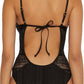 Becca - One Piece Swimsuit Crochet Plunge Neck