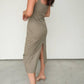 Edit By Nine - Lace Up Midi Dress