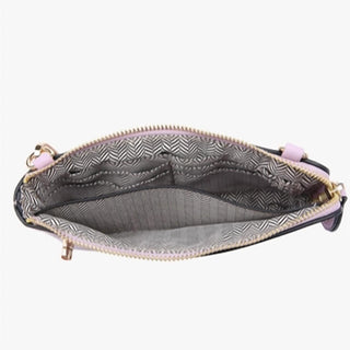 Jen & Co. - Women's Crossbody Wristlet with Twist Lock Closure