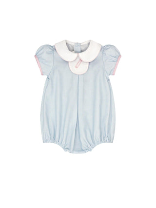 Lullaby Set - Girl's Timeless Tab Bubble Romper