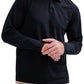 Rhone Delta Piqué Long Sleeve Golf Polo in Black, Size X-Large