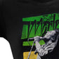 Bob Marley - Teen's Rasta Stripe Portrait Soft Short Sleeve T-shirt
