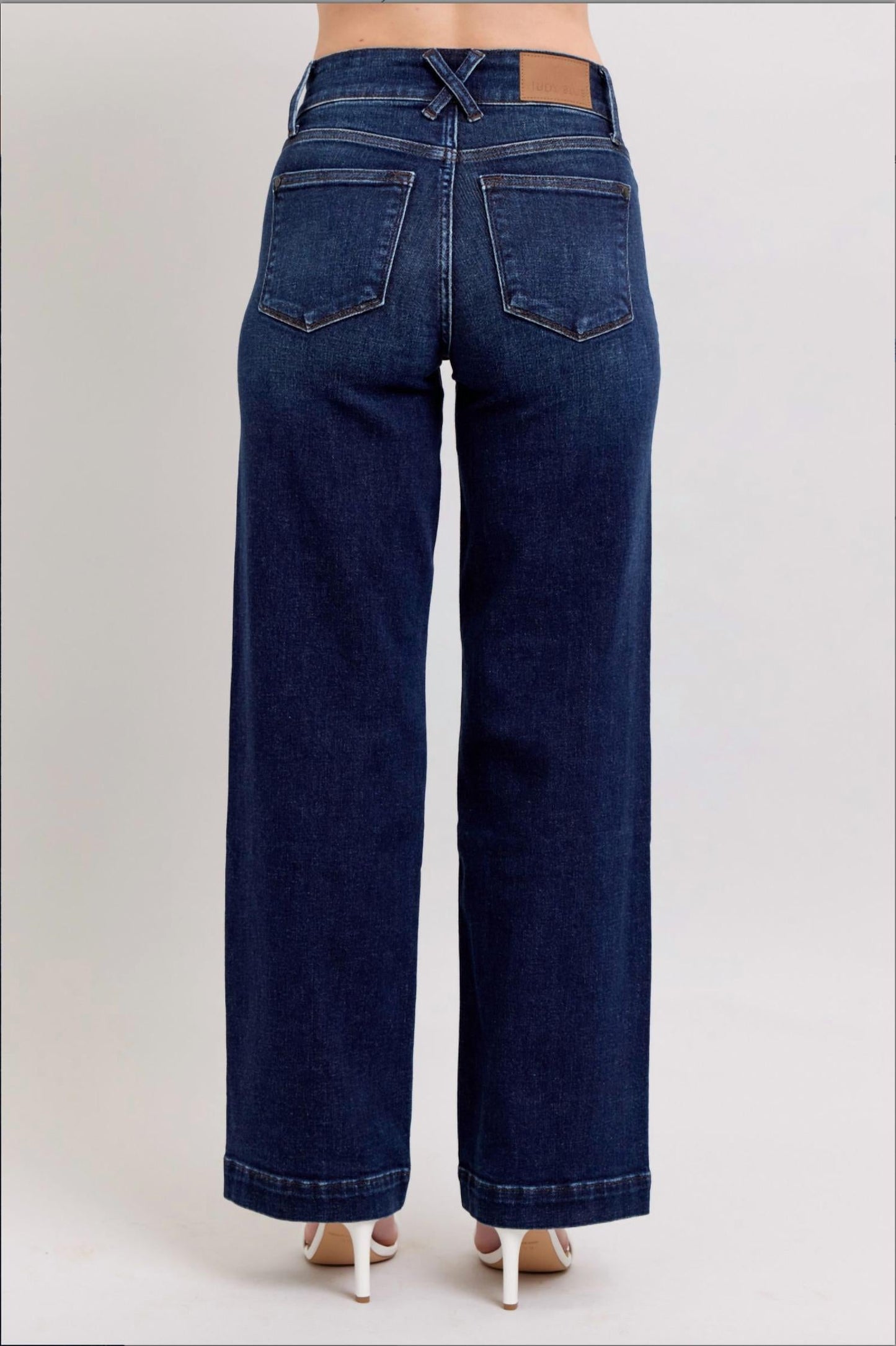Judy Blue - High Rise Wide Leg Jeans
