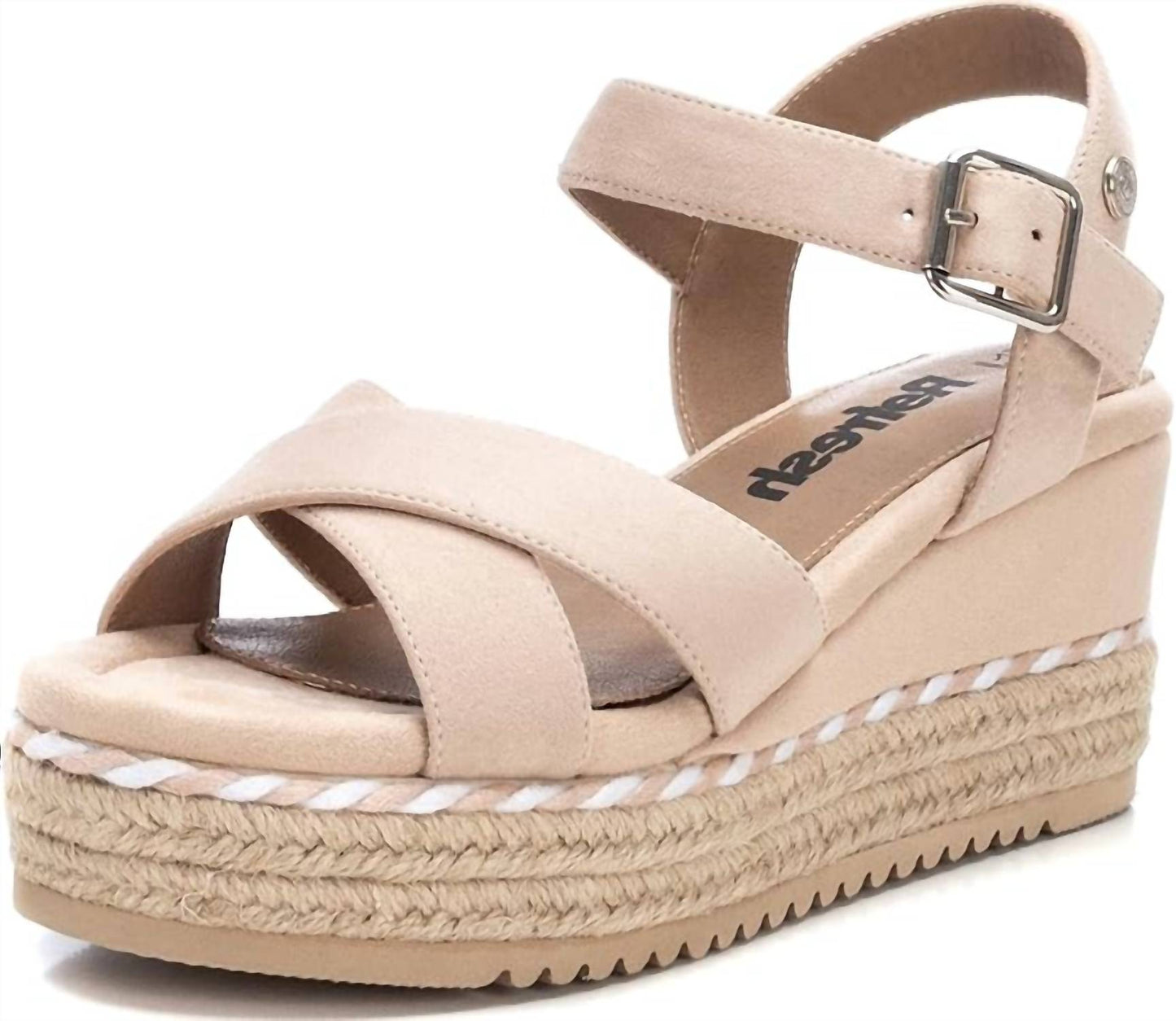 Xti - Women's Suede Wedge Sandals