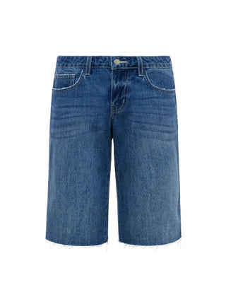 L'Agence - Elise Denim Bermuda Short