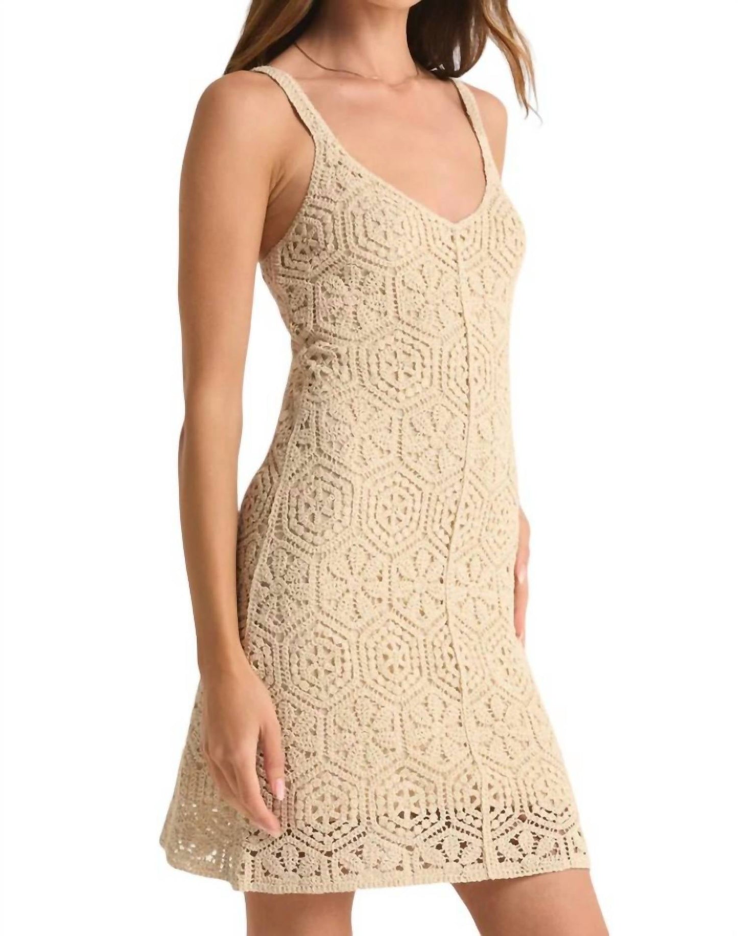 Z Supply - ALLURE CROCHET MINI DRESS