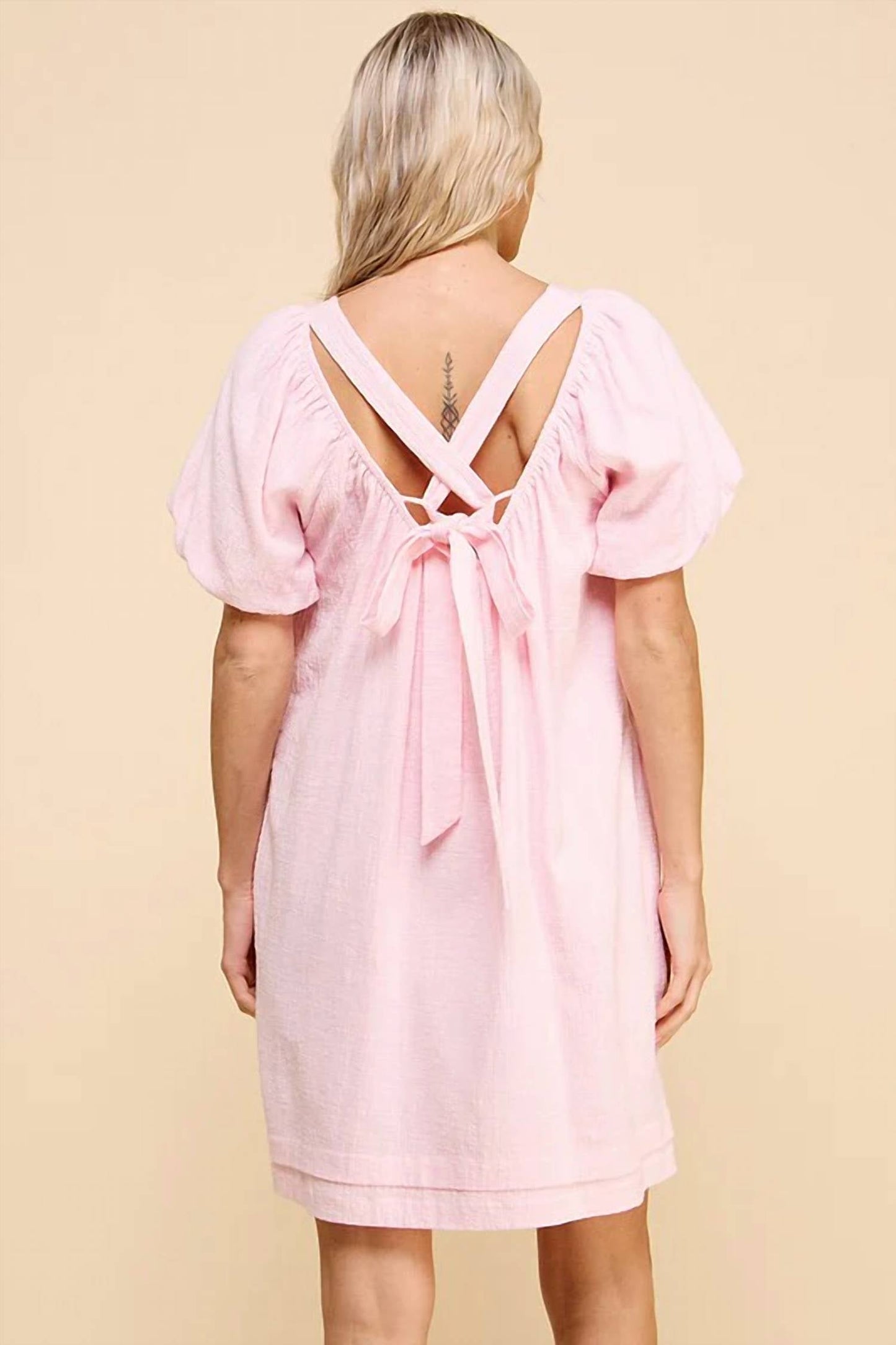 Allie Rose - Pretty Little Things Puff Sleeve Dress