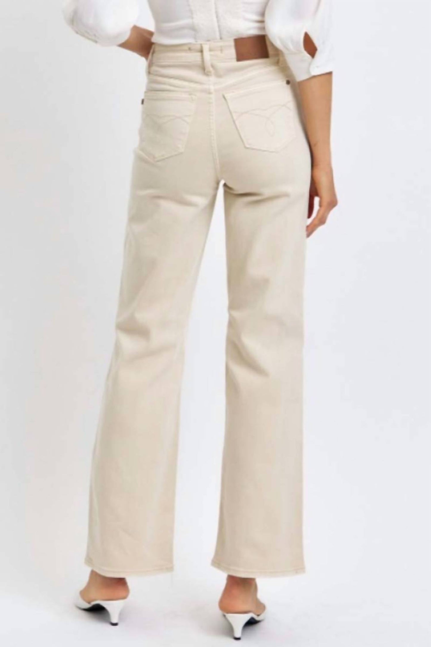 Judy Blue - High Waist Destroyed 90's Straight Jeans