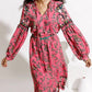 Emily Lovelock - EMMA Pink Floral Print Blouse