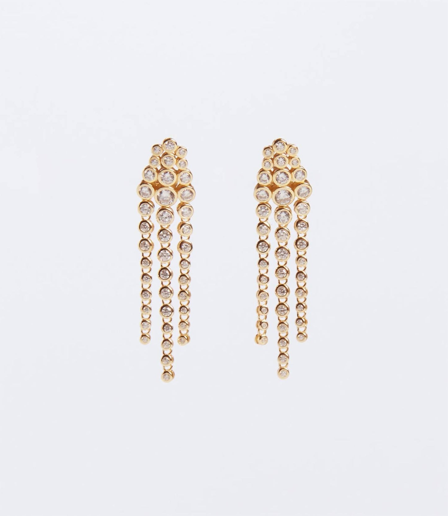 Native Gem - Women's Dangling Gemstone Earrings