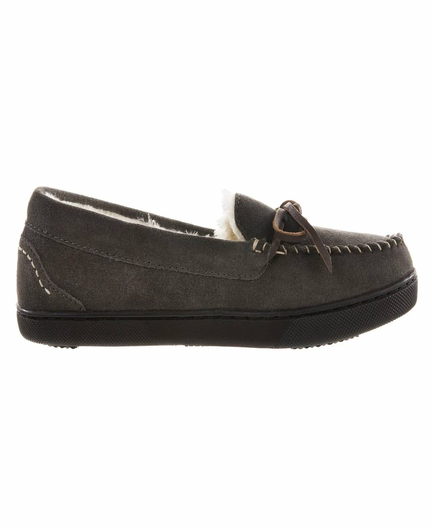Isotoner - Women's Genuine Suede Moccasin Slippers