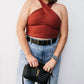 Steve Madden - Twist Neck Crop Top