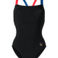 Tory Burch - Colorblocked One-Piece Tank Swimsuit