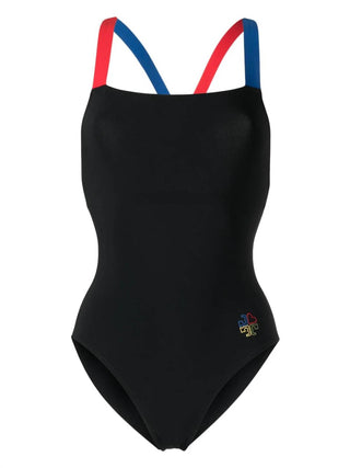 Tory Burch - Colorblocked One-Piece Tank Swimsuit