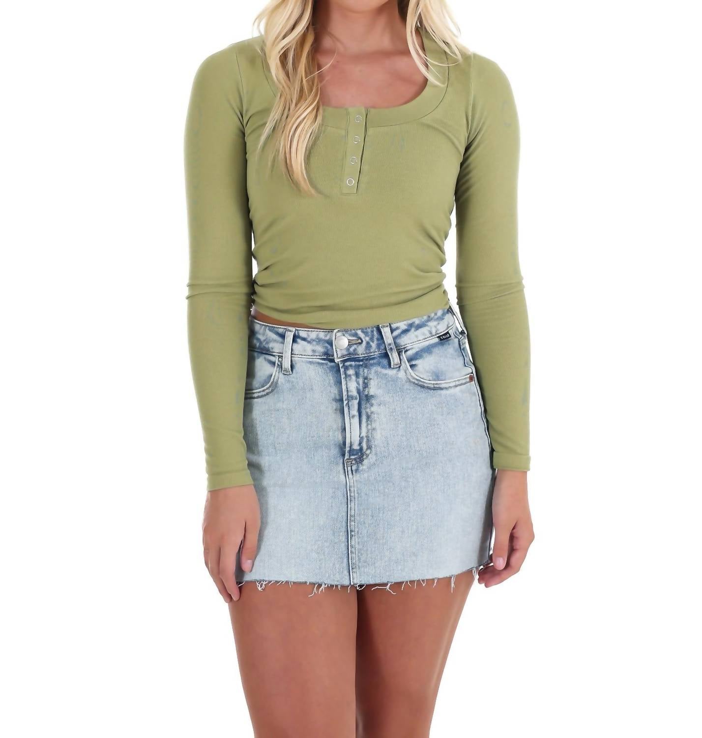 Free People - Wide Awake Layering Top