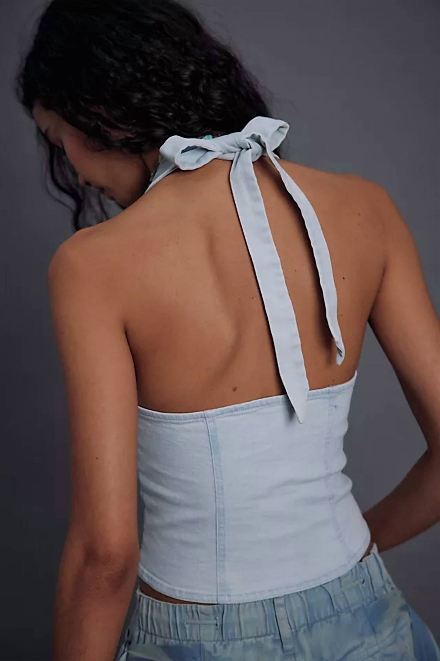 Free People - RAMONA DENIM HALTER