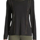 Carmen Marc Valvo - Studded Top