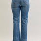 Judy Blue - Reese Mid Rise Slim Straight Leg Jeans