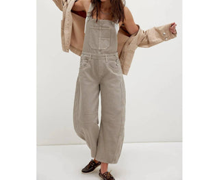 Free People - Good Luck Barrel Overalls