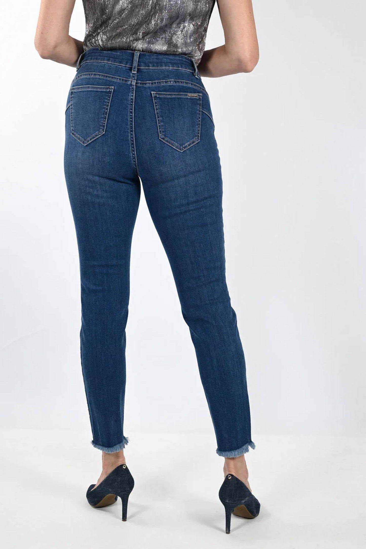 Frank Lyman - Woven Denim Pant