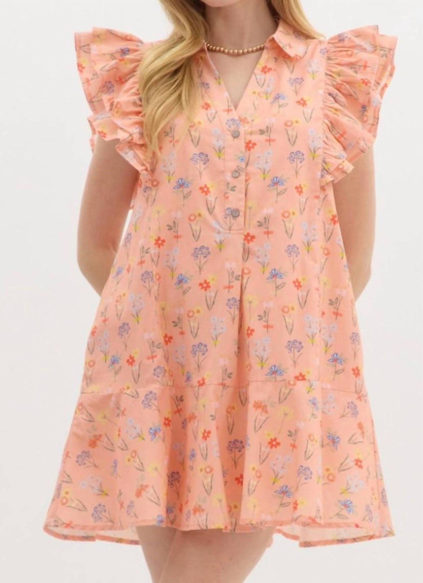 Entro - Fizz Floral Dress