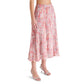 Steve Madden - Raina Floral Pleated Midi Skirt