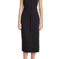 2.7 August Apparel - Neck Wrap Midi Dress