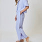 Design History - Embroidered Pant And Shirt Set