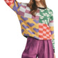 &Merci - Patch Pattern Sweater