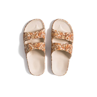 Freedom Moses - Women's Retro Rose Slides