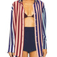 Muma World - Striped Oversized Shirt