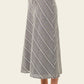 Find Me Now - Aurora Plaid Midi Skirt