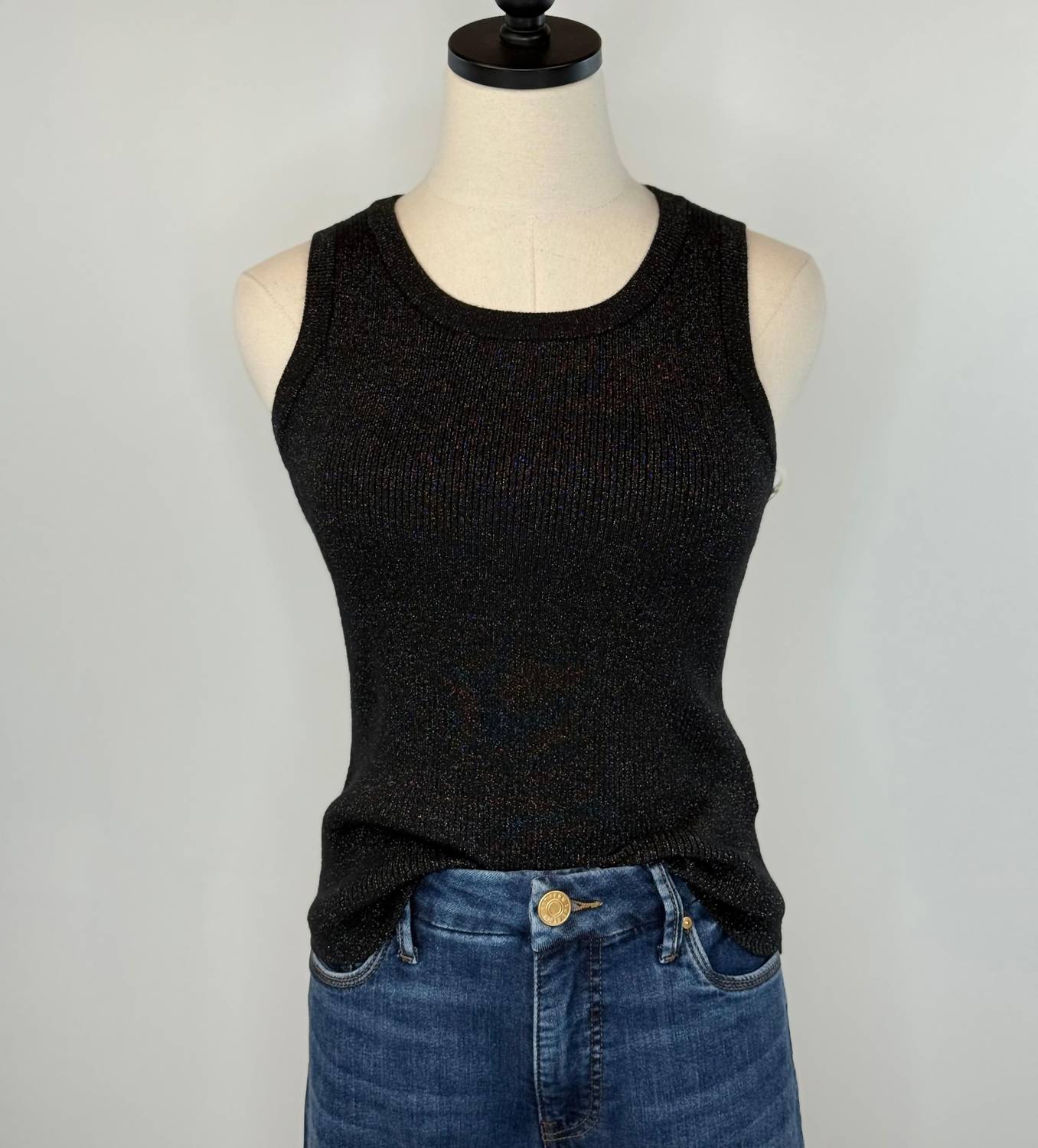 Another Love - Cora Sparkle Sweater Tank Top