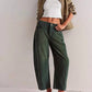 Free People - Good Luck Mid-rise Cord Barrel Jean