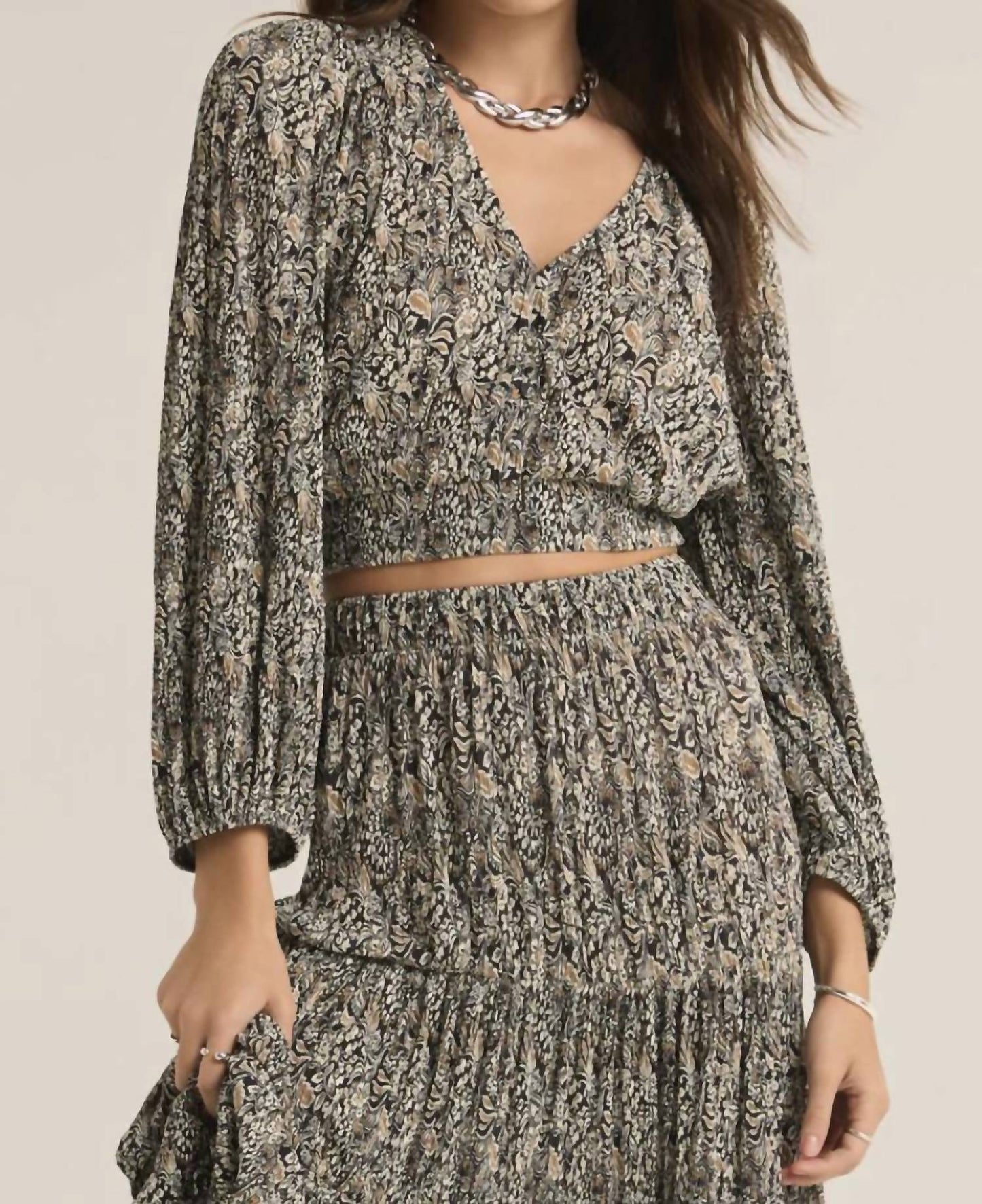 Z Supply - Isidoro Reva Block Crop Top