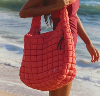 Free People - Quilted Carryall Bag