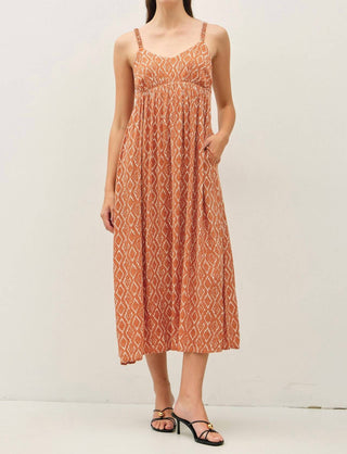 Be Cool - Apricot Flowy Dress
