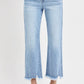 Risen - Mid-Rise Crop Straight Jeans