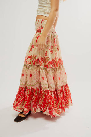 Free People - Super Thrills Maxi Skirt