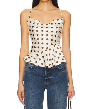 Astr - Everli Polka Dot Top