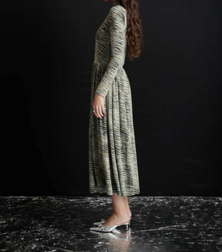 Ghospell - Bria Zebra Midi Dress