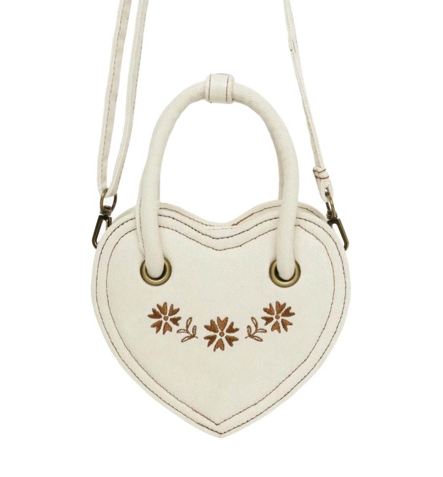 Rylee + Cru - Girl's Heart Purse Bag