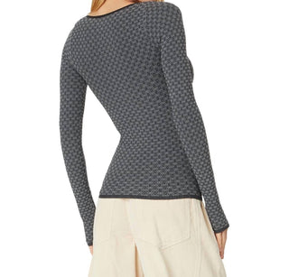 Free People - LOVE LETTER LONG SLEEVE TOP