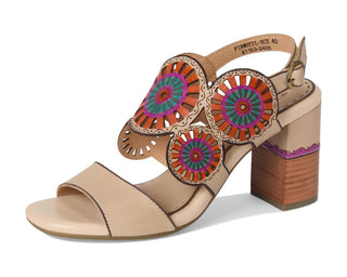 Spring Step Shoes - Women's Pinwheel Heeled Sandal
