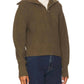 Varley - Maura Half Zip Rib Knit Sweater