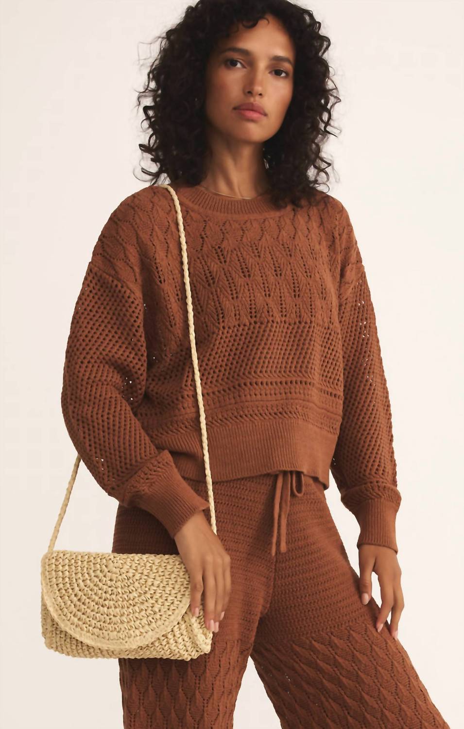 Z Supply - Women's Sand Dollar Mini Straw Bag