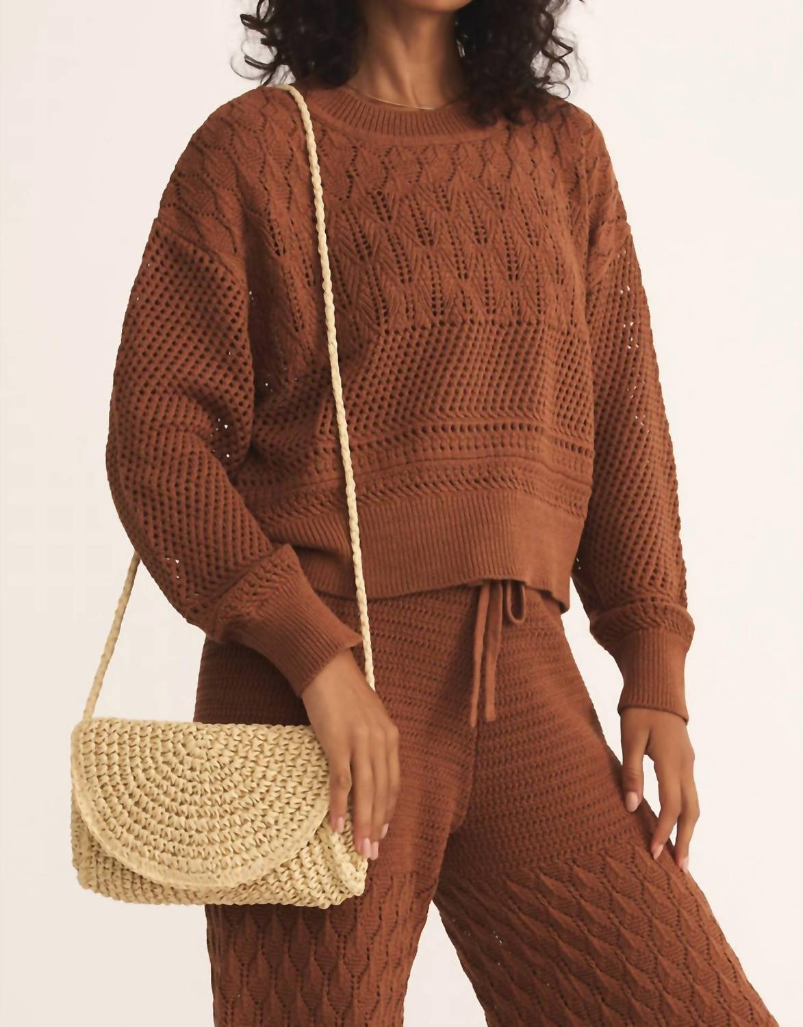 Z Supply - Women's Sand Dollar Mini Straw Bag