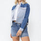 Judy Blue - Two Toned Color Denim Jacket