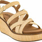 Corkys Footwear - Women's All Nighter Strappy Sandal Wedge Shoe