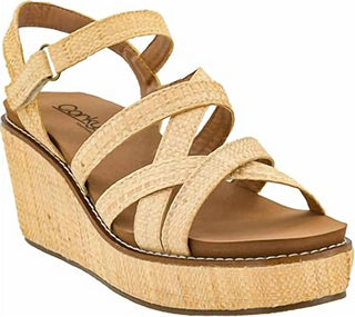 Corkys Footwear - Women's All Nighter Strappy Sandal Wedge Shoe